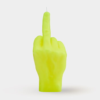 Candle Hand - F*CK YOU - Neon Gul