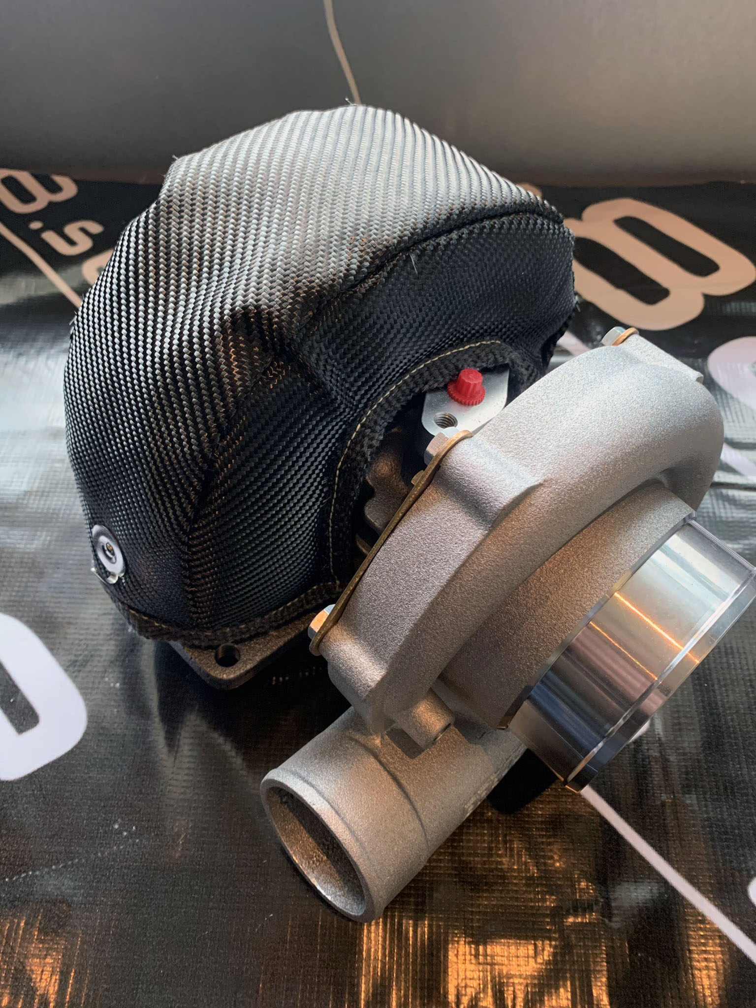 Turbomössa T3/T4 Carbon/Titanium - 3