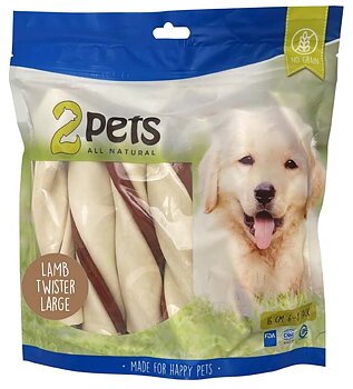 2pets Tuggtwister Lamm 500gr, L