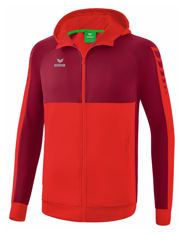 Erima Six Wings Training Hood Jacket Dam
