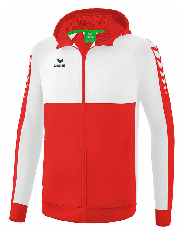 Erima Six Wings Training Hood Jacket Dam - 12