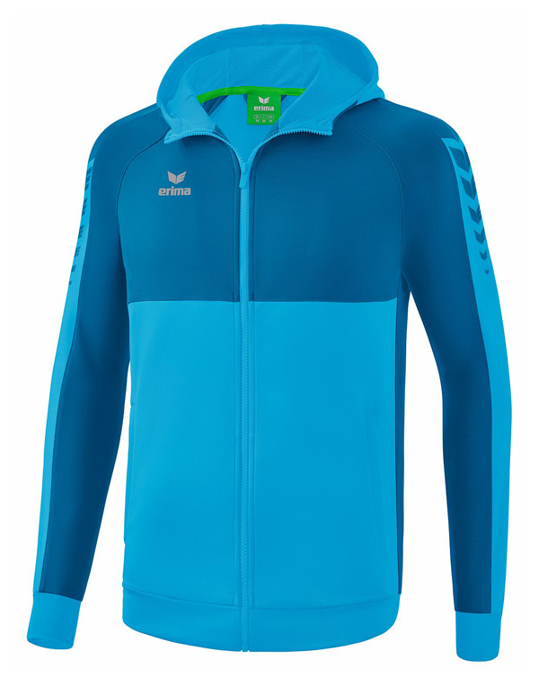 Erima Six Wings Training Hood Jacket Dam - 8
