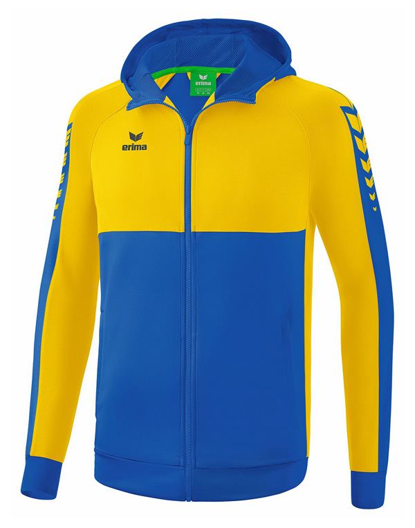 Erima Six Wings Training Hood Jacket Dam - 7