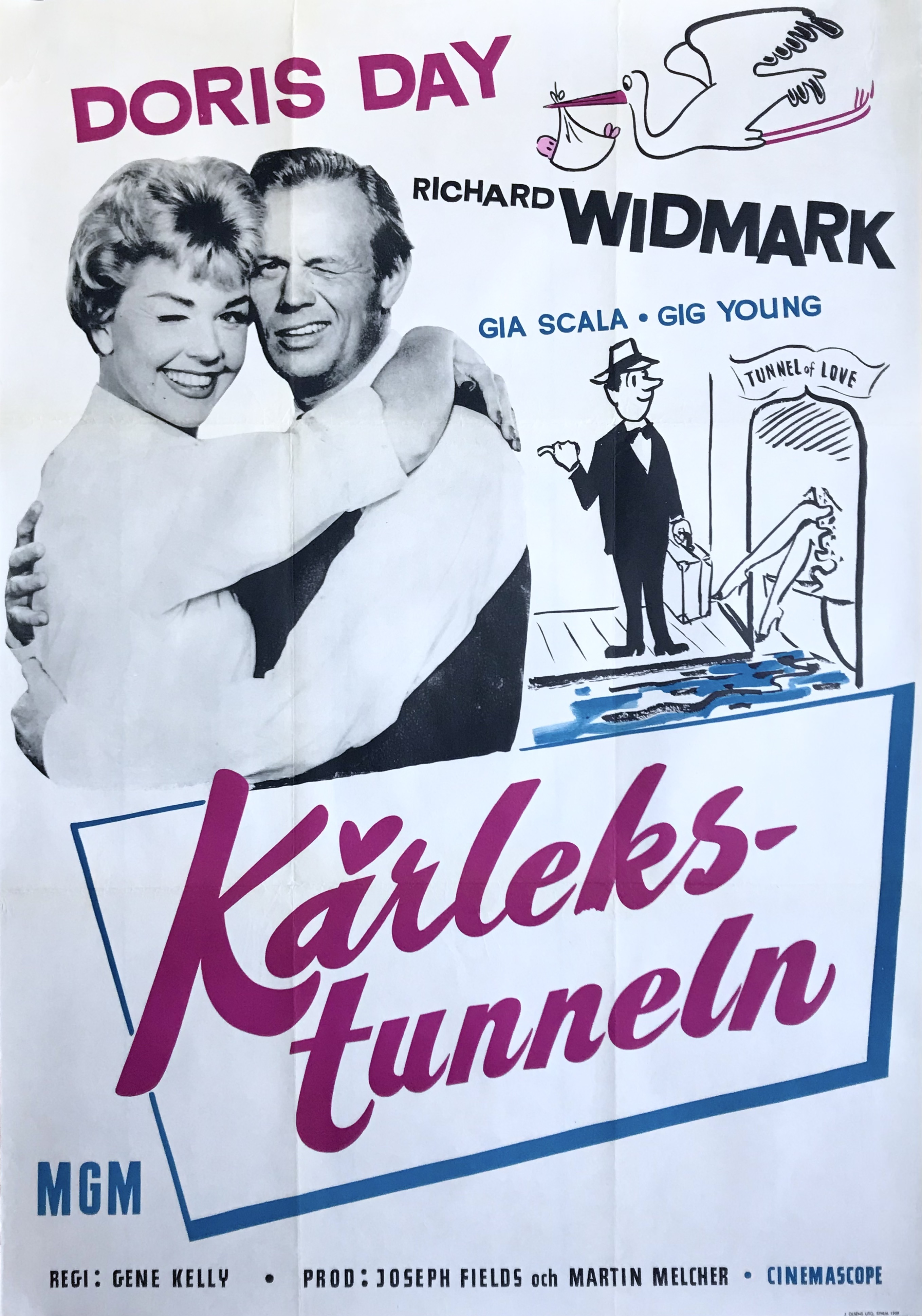 Nostalgipalatset THE TUNNEL OF LOVE (1958)