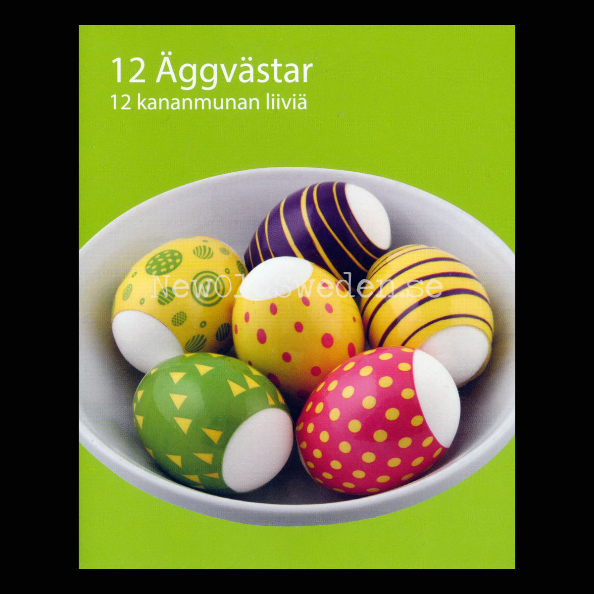 Äggvästar 12-pack Påsk