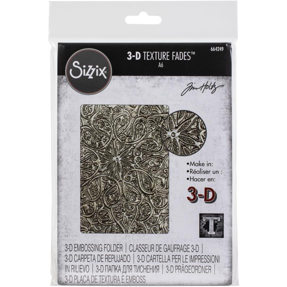 Sizzix - 3D textured Fades - Engraved