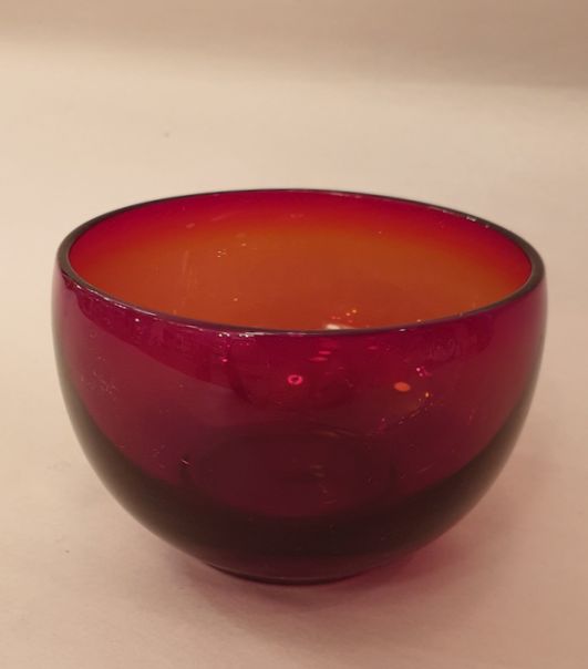 Bowl red-orange small