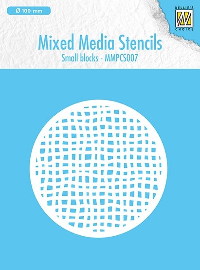 Rund stencil "small blocks"