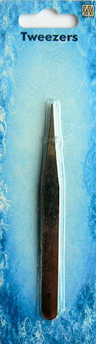 Tweezers straight point TS-12 11 cm