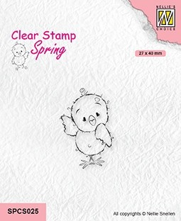 Clear Stamps Spring: Chickie serie