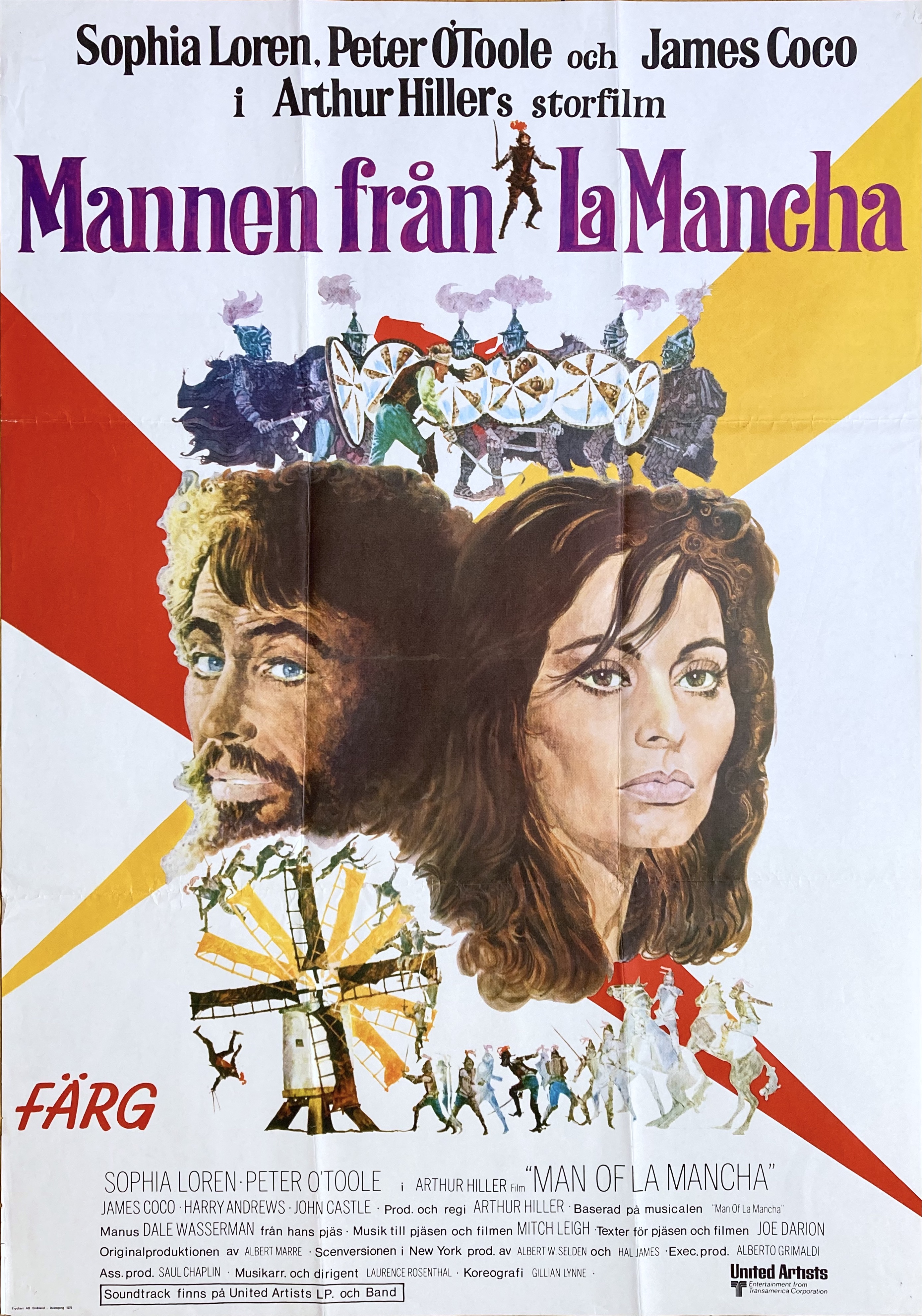 MANNEN FRÅN LA MANCHA (1972)