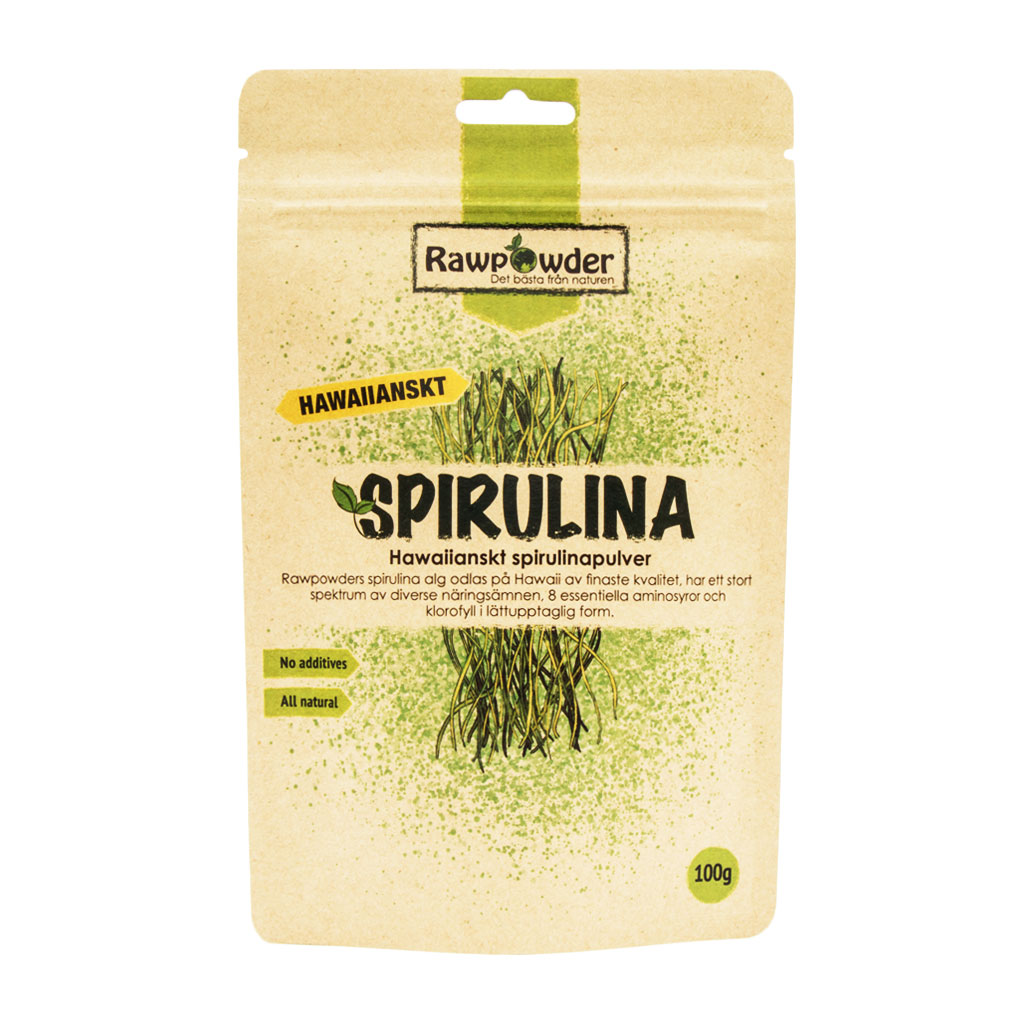  Rawpowder Spirulinapulver Hawaii 100g Rawpowder