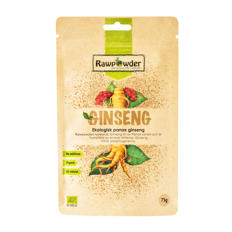  [Rawpowder] Ginseng pulver Panax 75g Rawpowder