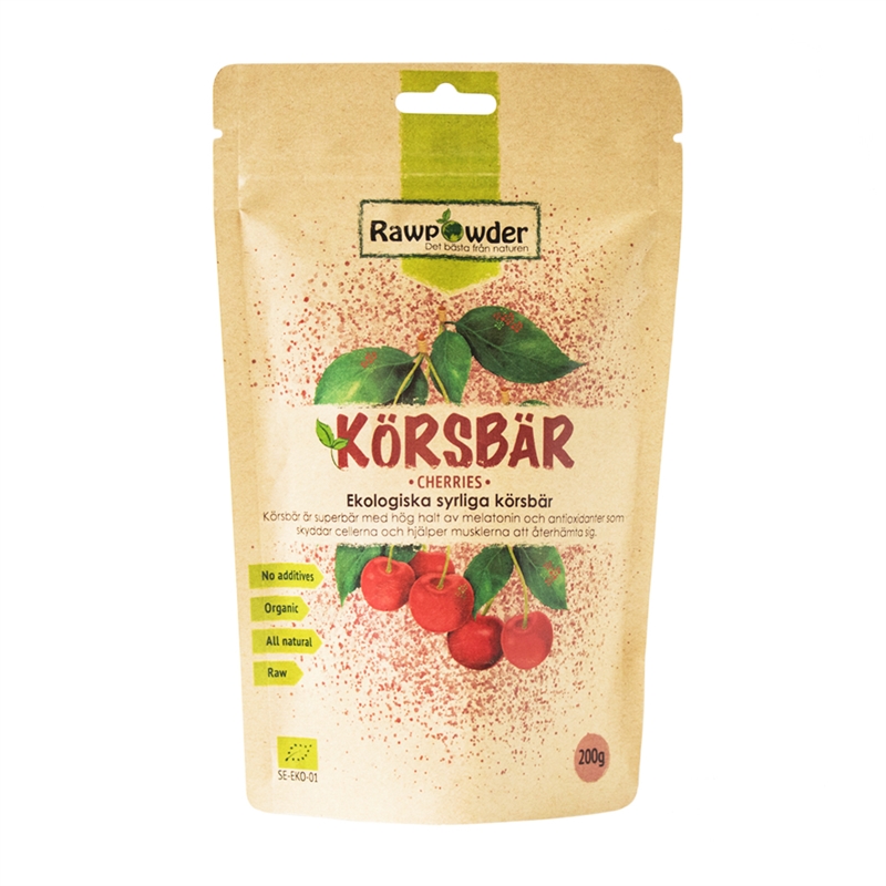  [Rawpowder] Körsbär Syrliga 200g Rawpowder