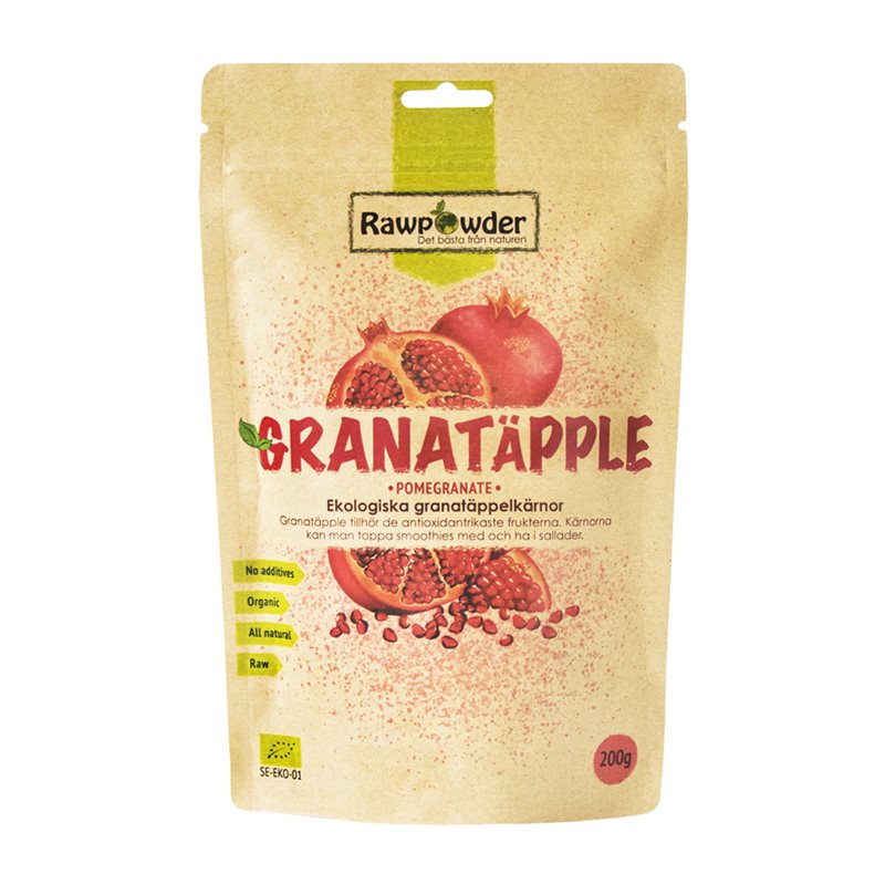  [Rawpowder] Granatäppelkärnor 200g Rawpowder