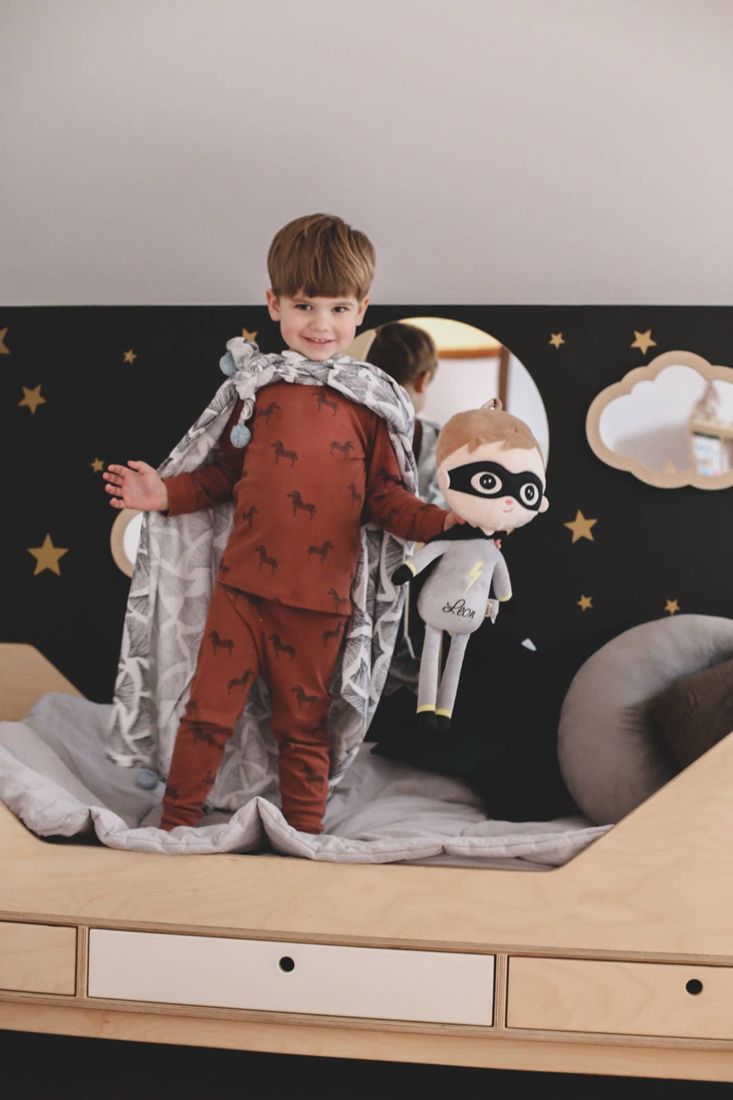 Super boy- ukke med et navn til en dreng. 50 cm Metoo - 11