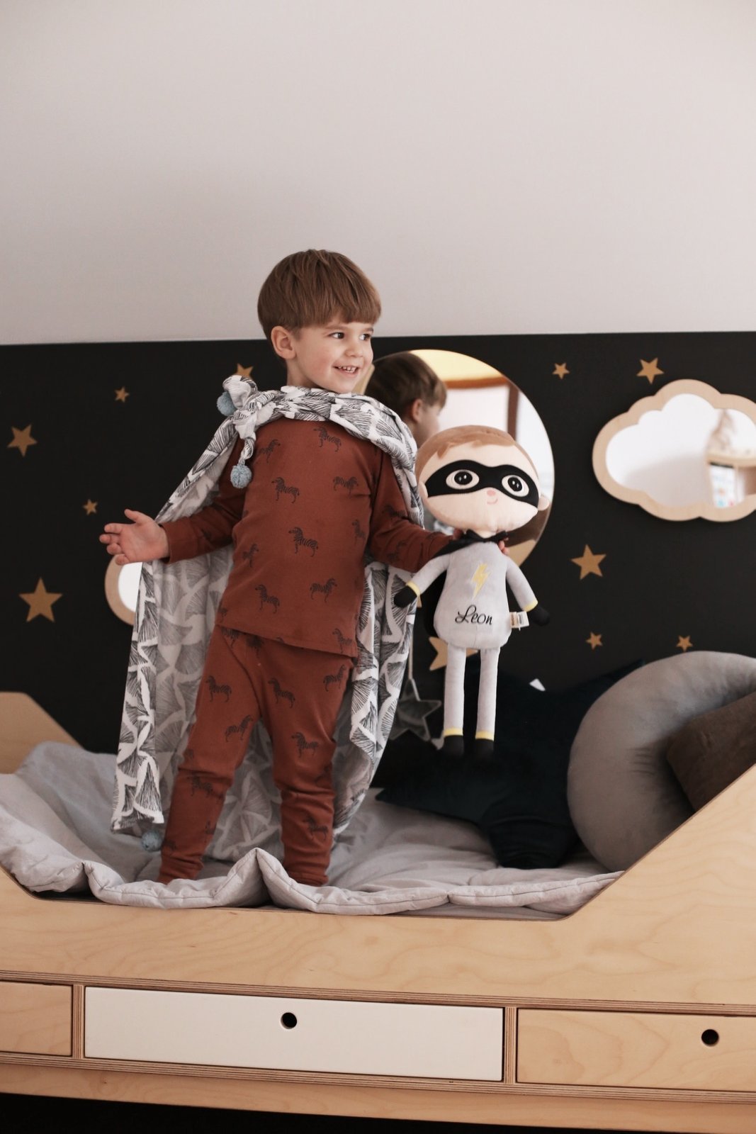 Super boy- ukke med et navn til en dreng. 50 cm Metoo - 10