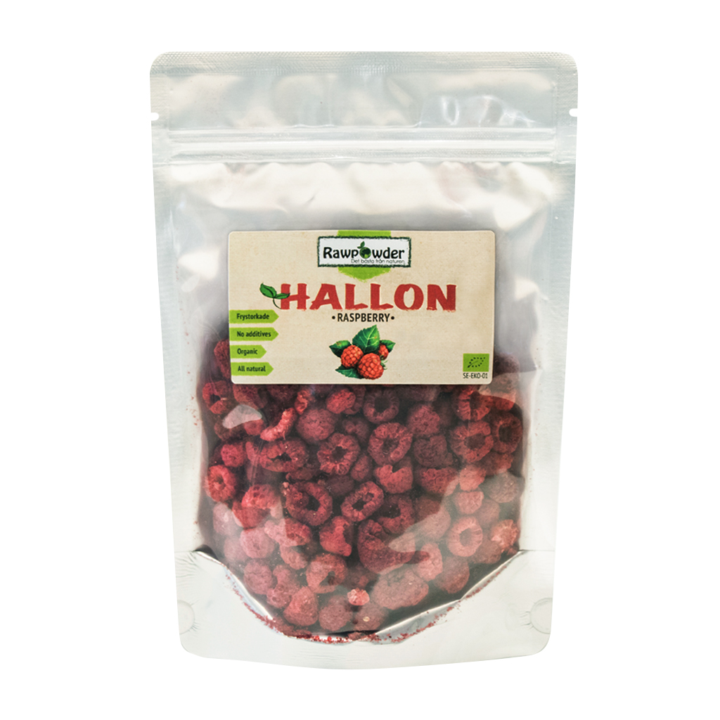  [Rawpowder] Hallon hela frystorkade 50g Rawpowder