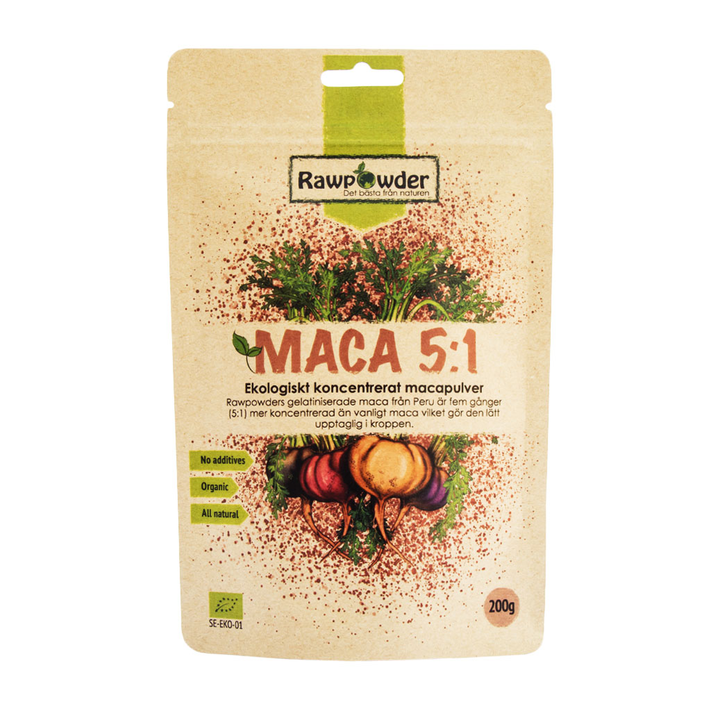 Macapulver koncentrerat 5:1 200g Rawpowder