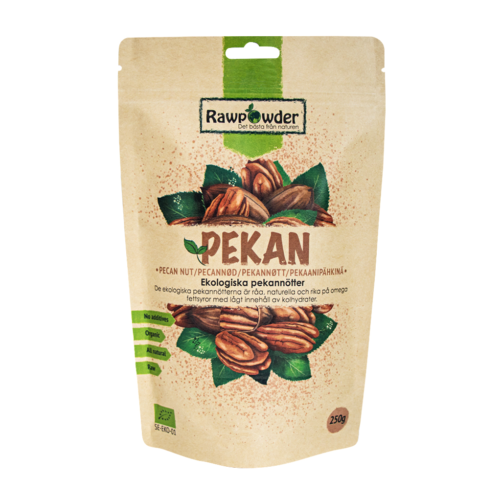 Pekannötter 250g Rawpowder