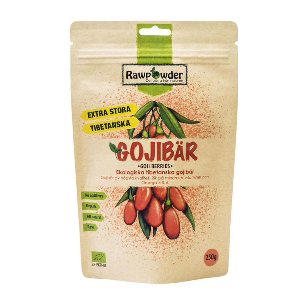 [Rawpowder] Goji Golden Stora Tibetanska 250g Rawpowder