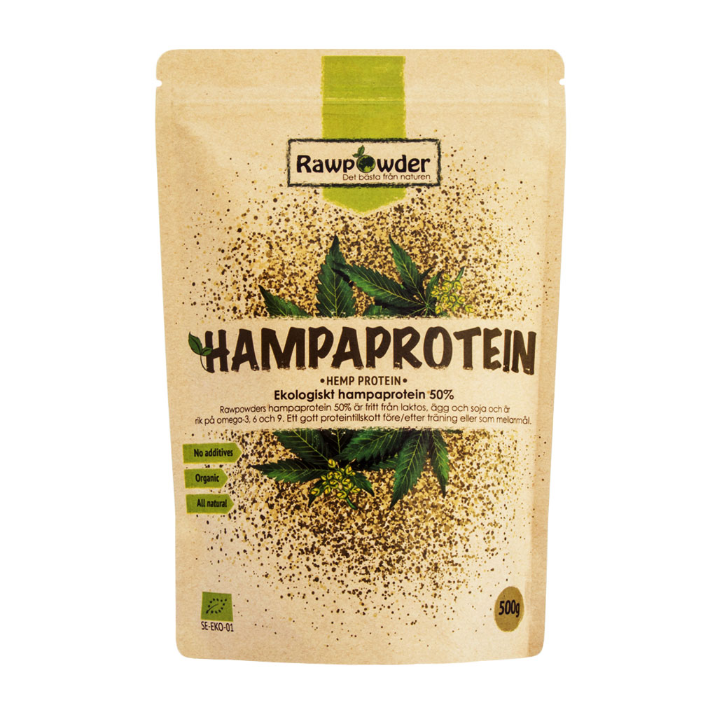  [Rawpowder] Hampaprotein 50% 500g Rawpowder