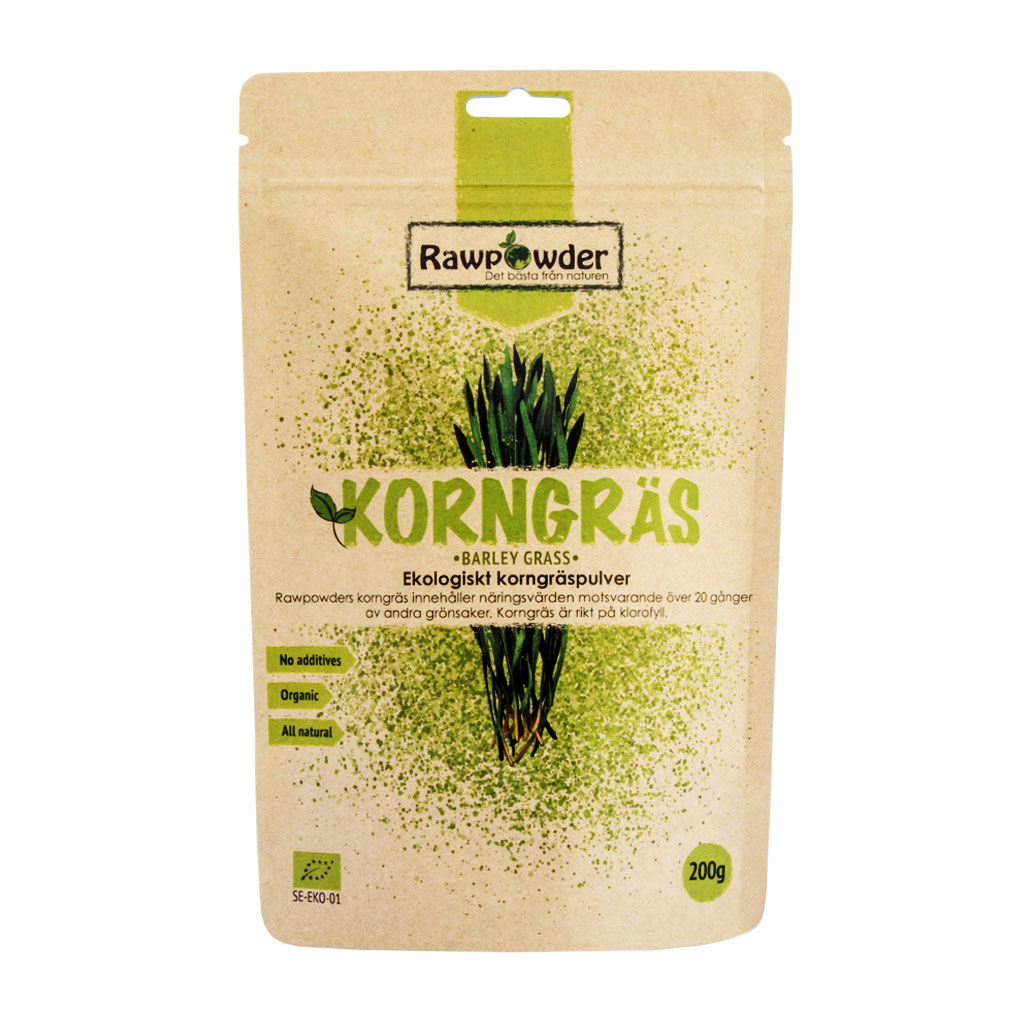 Korngräs 200g Rawpowder