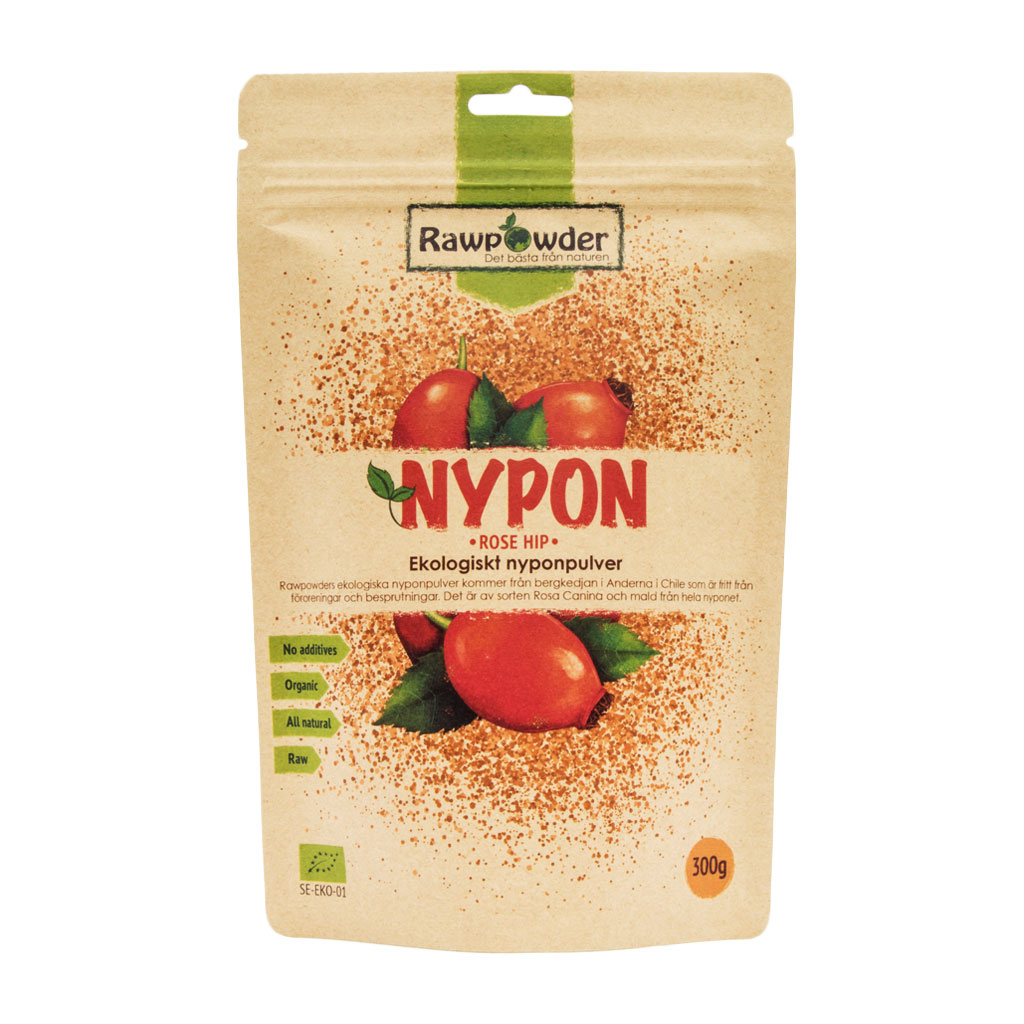 Nyponpulver 300g Rawpowder