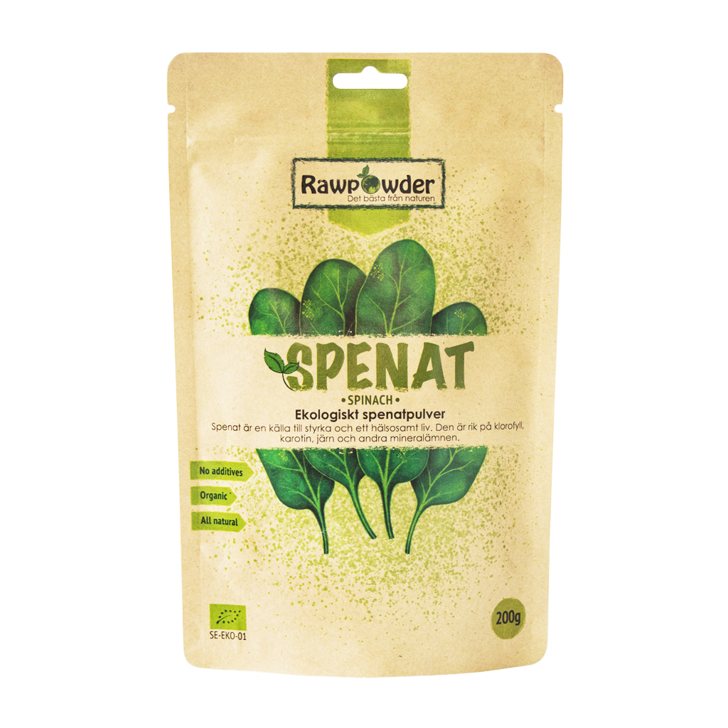 Spenatpulver 200g Rawpowder
