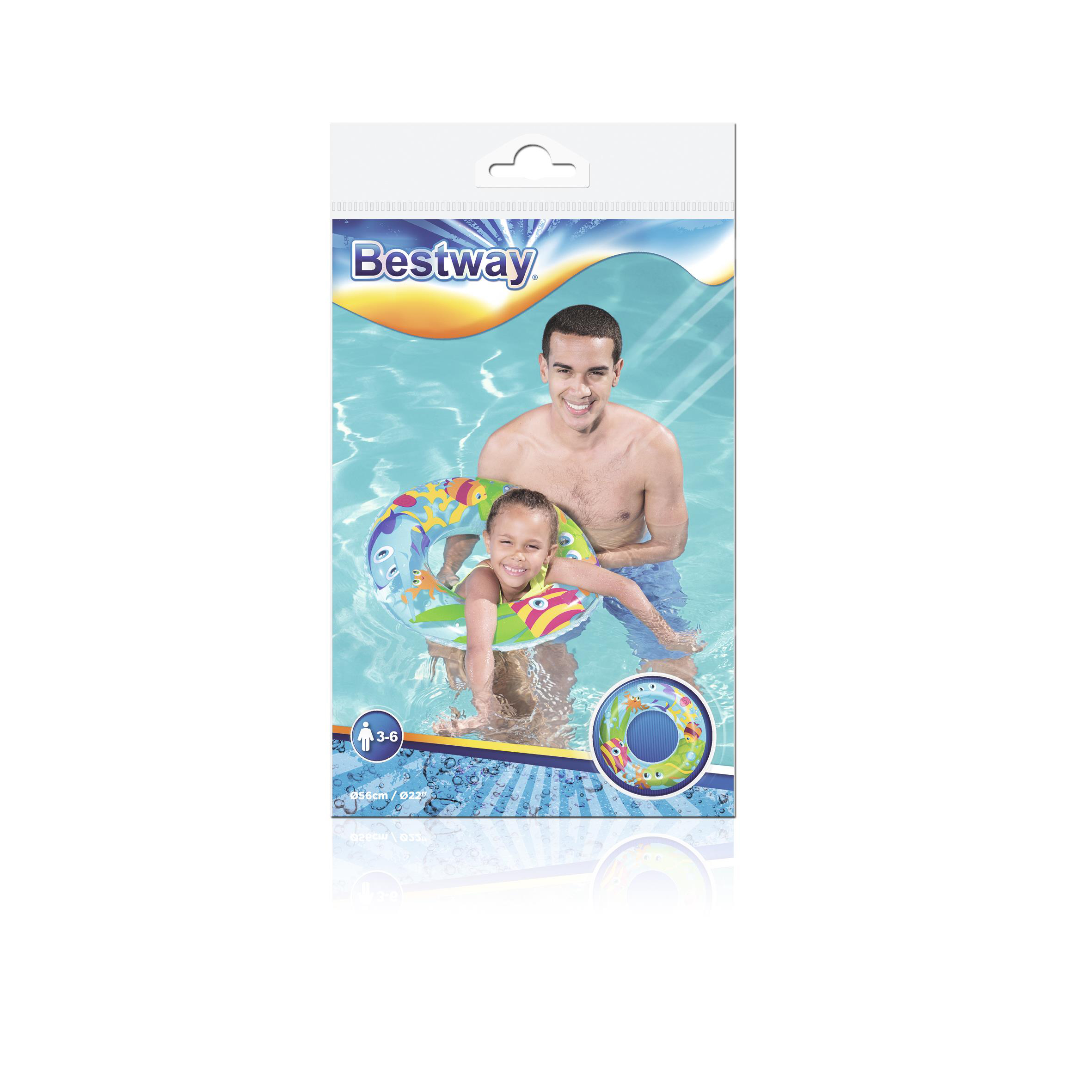 Bestway Designer Swimming Ring New Design 56 cm - 4