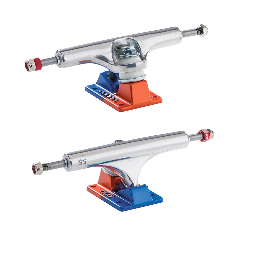 Ace Skatetruck AF-1 Polished Anodized Blue/Orange