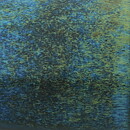 Carl-Harry Stålhane (CEK 1950s) Octagon Vase with Blue Haresfur Glaze 19 cm (2)