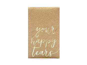 Bröllopsnäsduk | 10-pack | "Your happy tears"