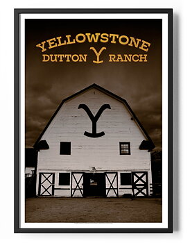 Yellowstone - Dutton Ranch Barn Poster