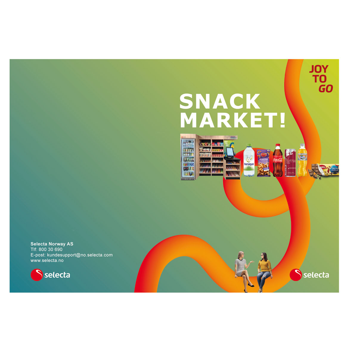 Snack Market 4 sid folder Norska