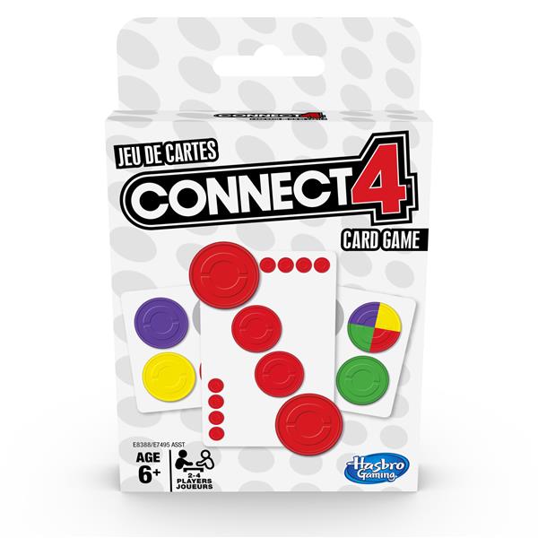 Habro Classic Card Game Connect 4  - 4 i rad Kortspel