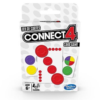 Habro Classic Card Game Connect 4  - 4 i rad Kortspel