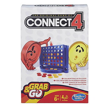 Hasbro Connect 4-resespel - 4 i rad resespel