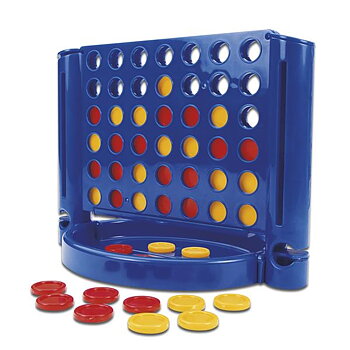 Hasbro Connect 4-resespel - 4 i rad resespel