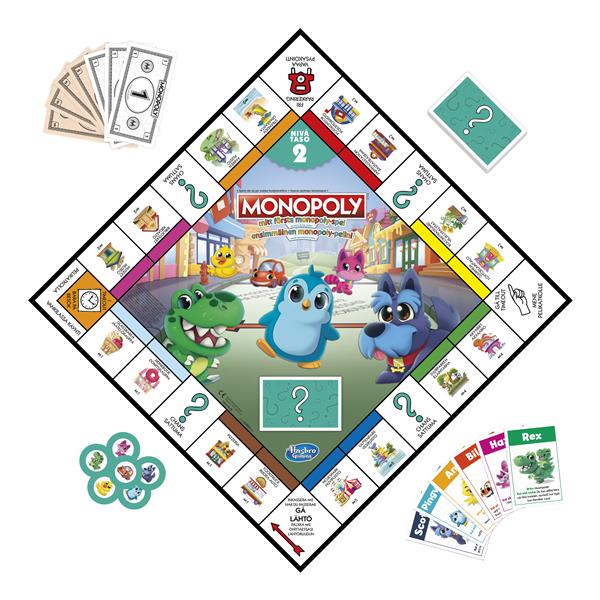Hasbro Mitt Första Monopol - Monopoly My First Monopoly SE/FI - 3