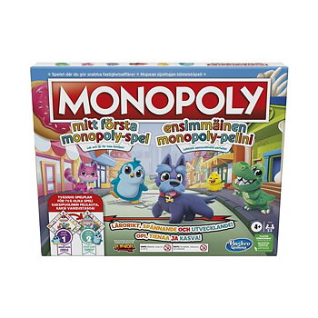 Hasbro Mitt Första Monopol - Monopoly My First Monopoly SE/FI