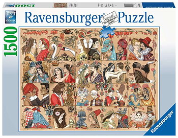Love Through the Ages 1500 Bitar Ravensburger 