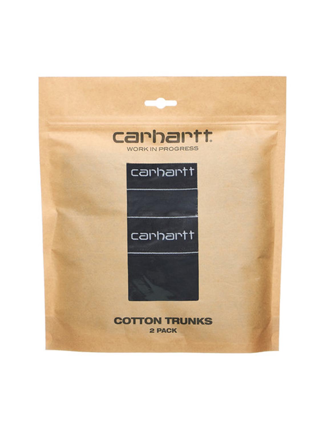 Carhartt WIP - Cotton Trunks 2-Pack Black - 2