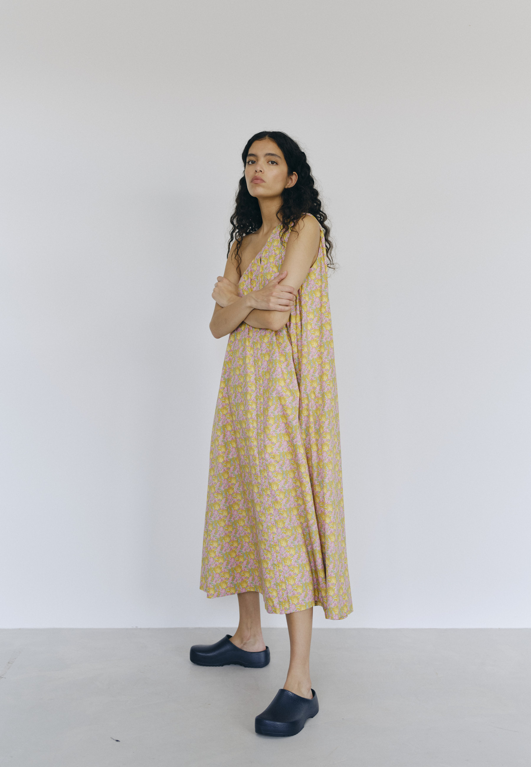RIver Dress - Liberty gul   - 2