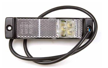 Positionslykta Vit LED Hella