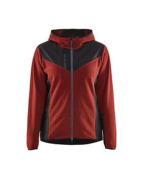 Stickad jacka softshell 5941 DAM - 4 färger 