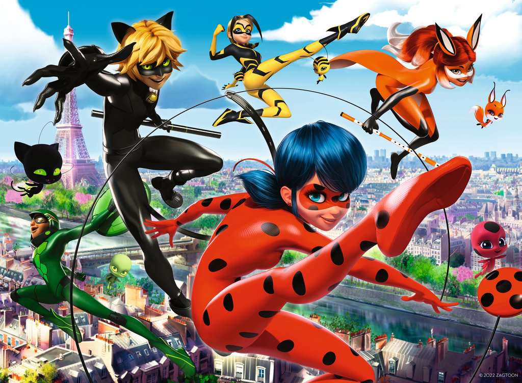 Tales of Ladybug & Cat Noir XXL 200 Bitar Ravensburger