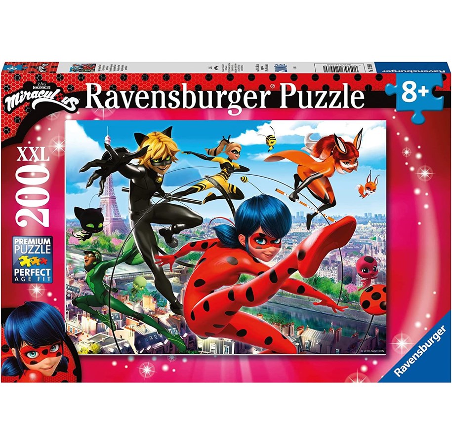 Tales of Ladybug & Cat Noir XXL 200 Bitar Ravensburger - 2