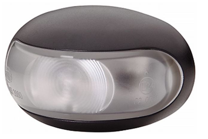 Positionslykta Vit LED Hella