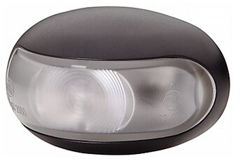 Positionslykta Vit LED Hella